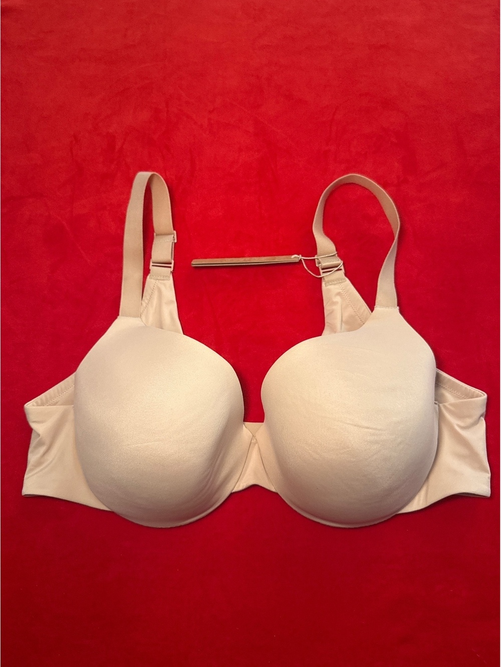 Skims Smoothing Intimates Full Coverage Lightly Lined Bra Color Clay Size 38B